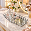 Chrome Mirror Vanity Tray