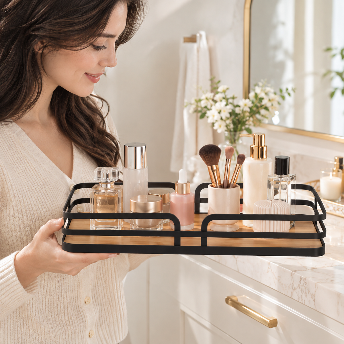 Bamboo Vanity Tray