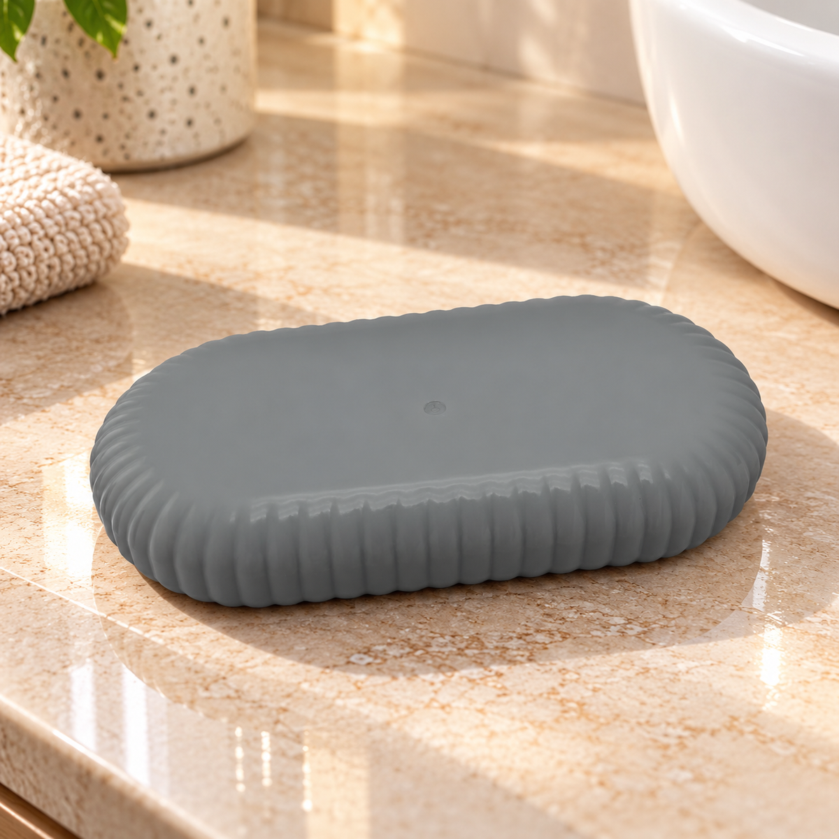 Ribbed Vanity Tray
